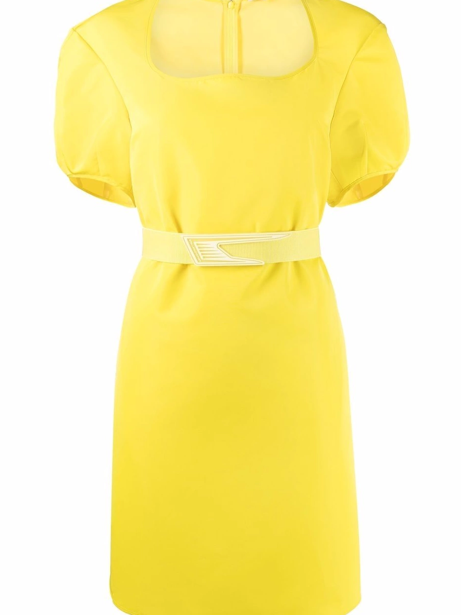 belted Stella McCartney dress puff-sleeve Women 0325